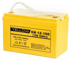АКБ YELLOW GB 12-100 для ИБП  
