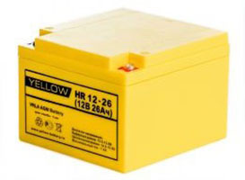 АКБ YELLOW HR 12-26 для ИБП