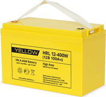 АКБ YELLOW HRL 12-400W для ИБП